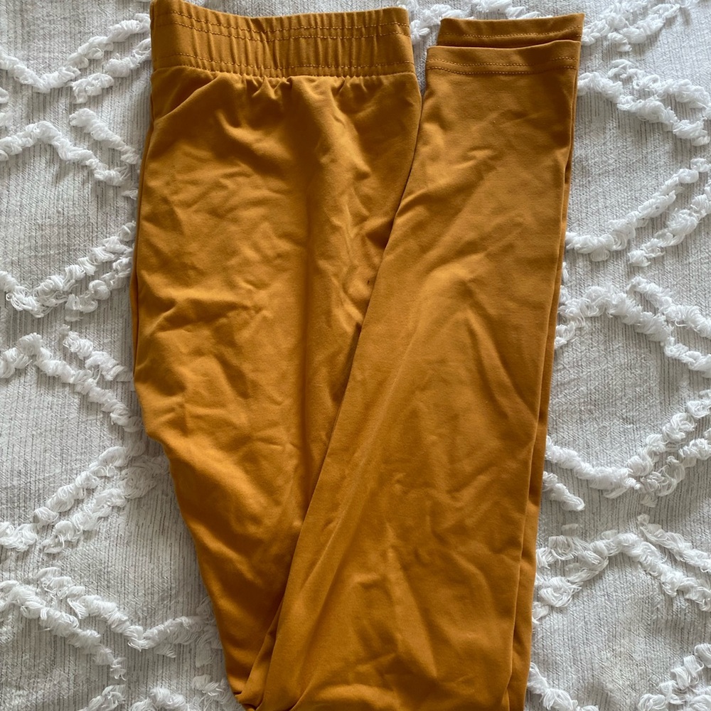 Echt Activewear Core Leggings-Citrus Yellow